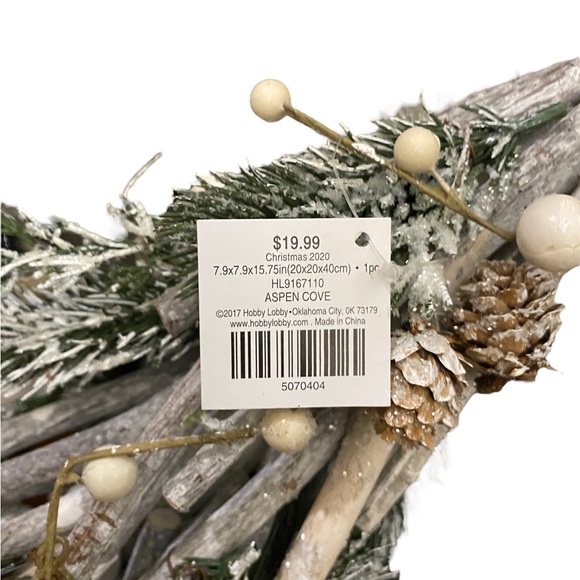 NWT- Grey and silver driftwood tree by Aspen Cove - Picture 3 of 4